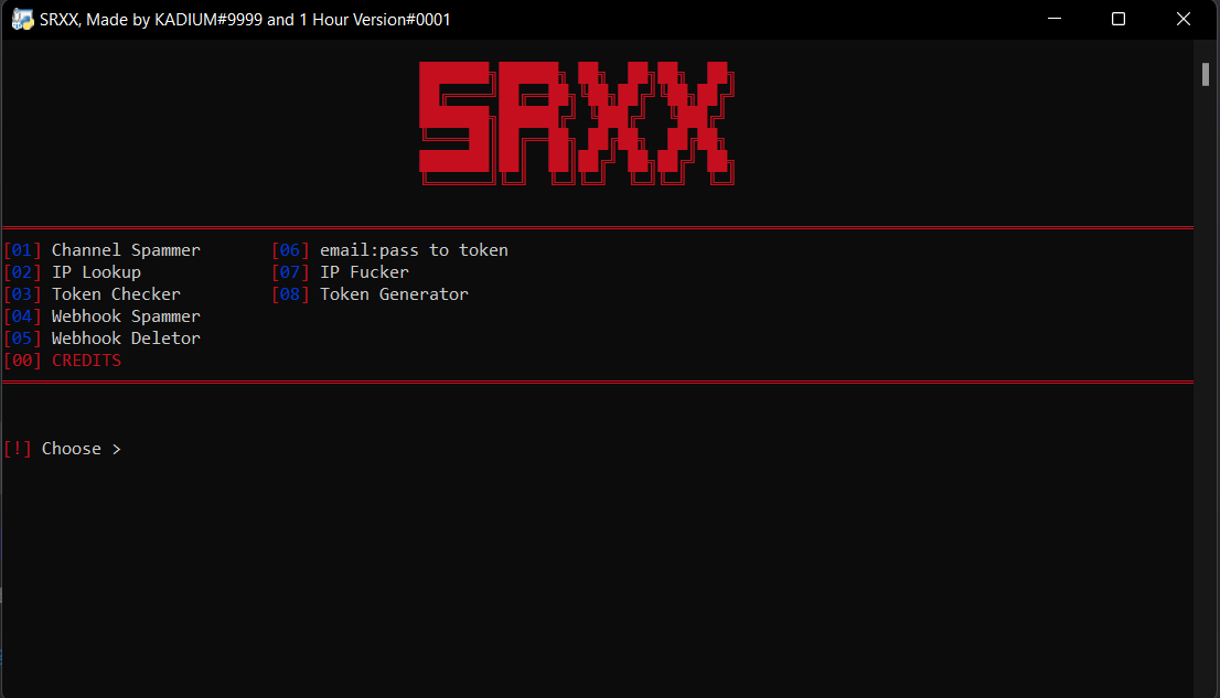 GitHub KADIUM1/DiscordMultitoolSrXX Discord Token Generator With