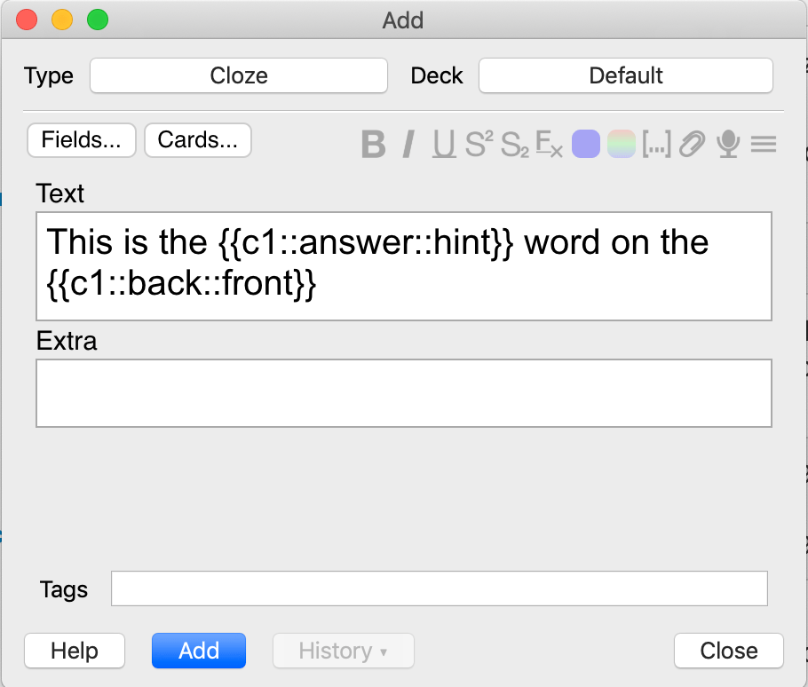 How to add the the word in a cloze deletion to the back of card? · Issue 20 · badlydrawnrob