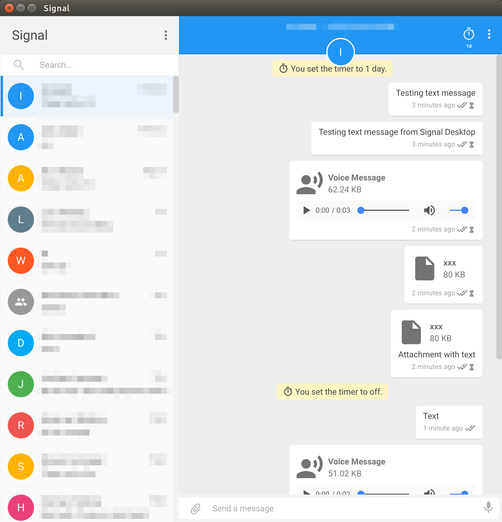 Messages w/attachment sent on desktop disappear from mobile · Issue