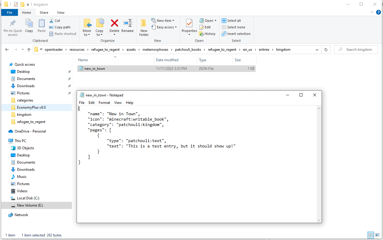 Issues editing and reloading changes [Forge 1.19.2] · Issue #625
