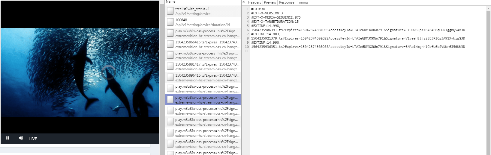 why some m3u8 can play and some can't, what's the different? · Issue