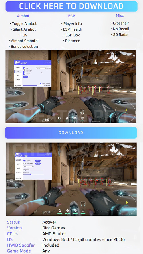 GitHub osman0710keles/valorantaimbot A valorant cheat & hack.