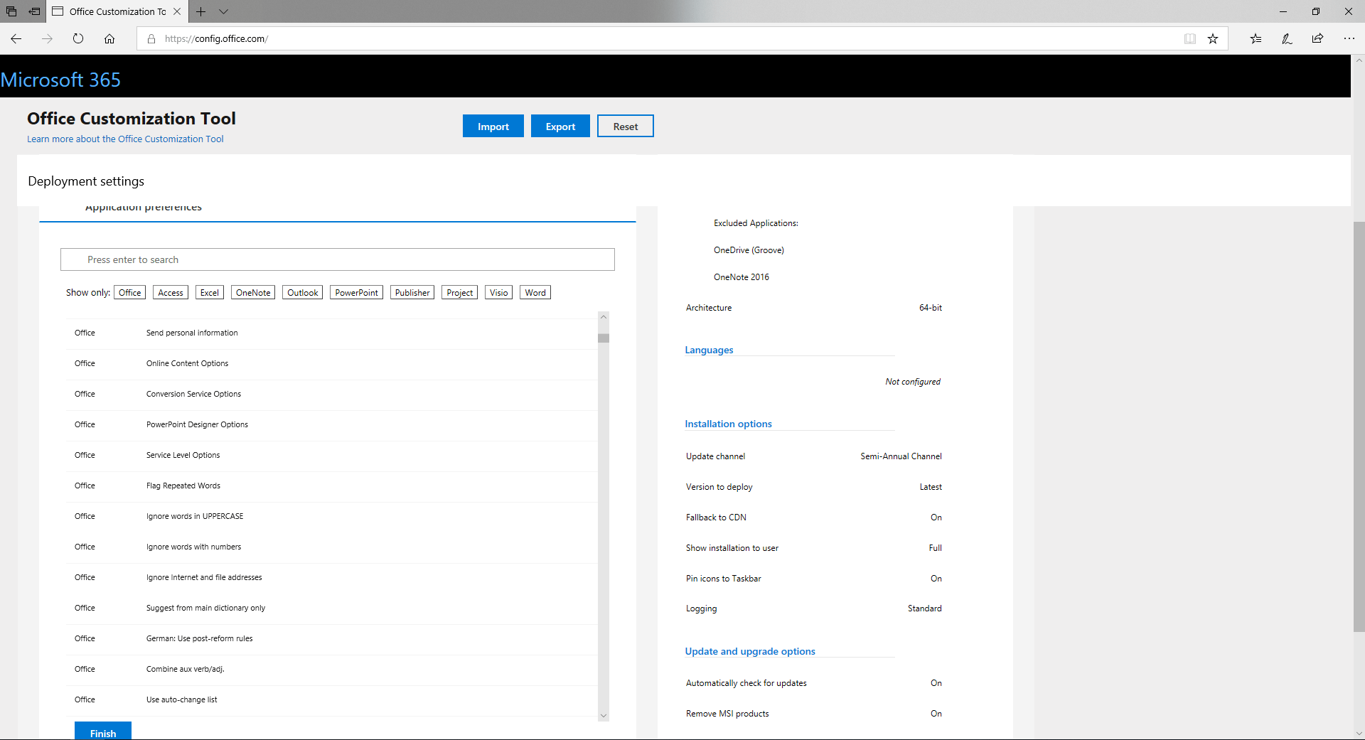 Scrollable list expands the whole page vertically