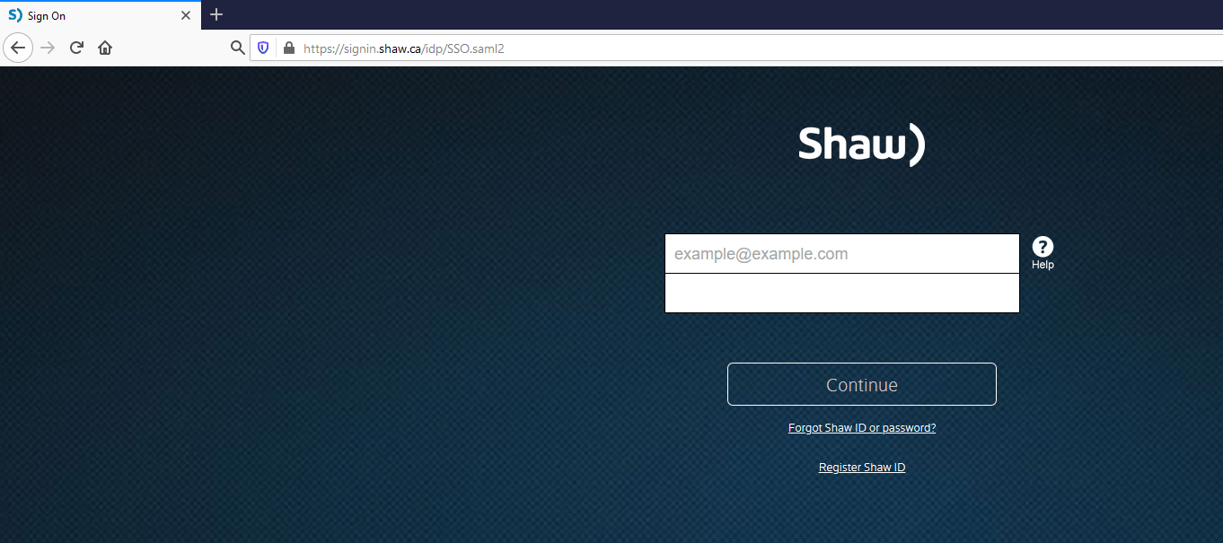 bluecurvetv.shaw.ca design is broken · Issue 42973 ·