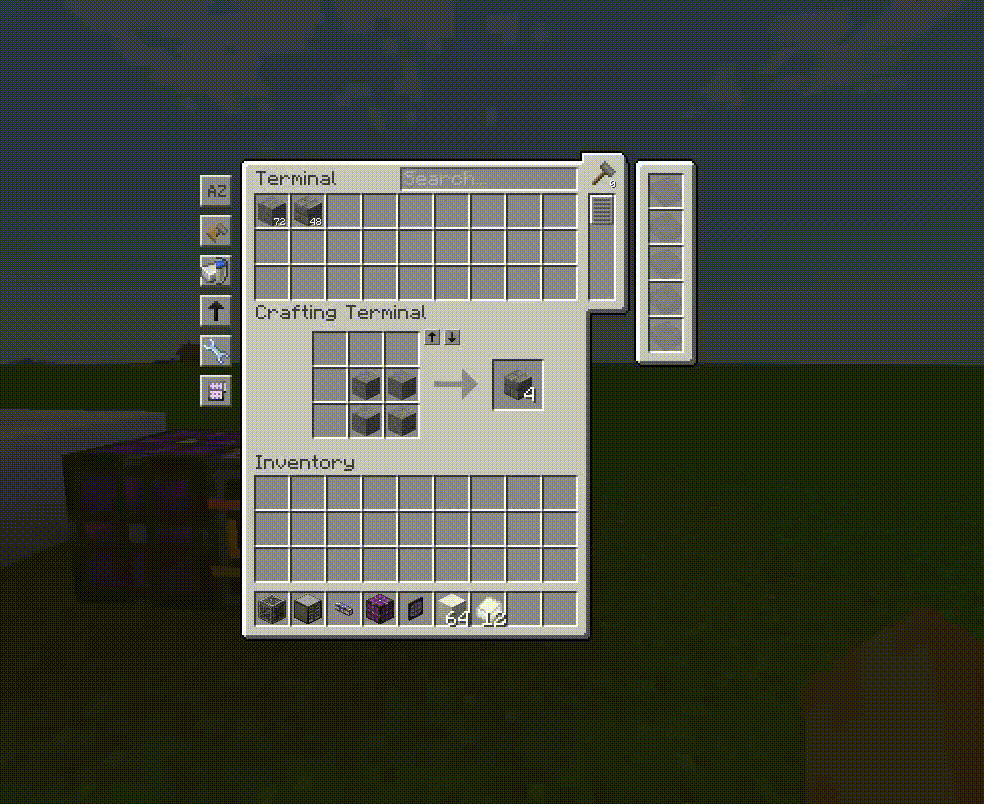 Can't craft with crafting terminal with TofuCraftReload 1.19.2