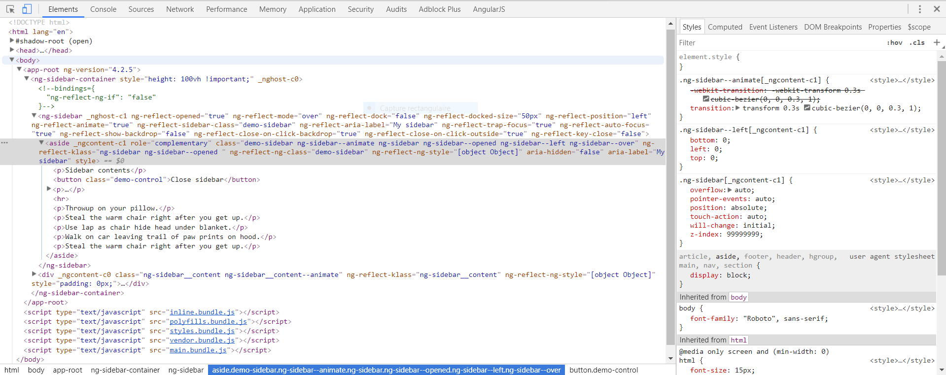 Sidebar not showing up · Issue 105 · arkon/ngsidebar · GitHub