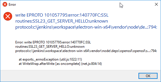 "Error Couldn't scan the drives An unknown error occurred" when