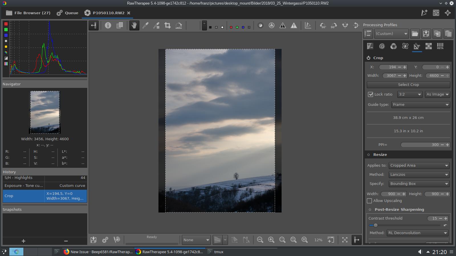 Darktable vs Rawtherapee Image Editing Software Comparison