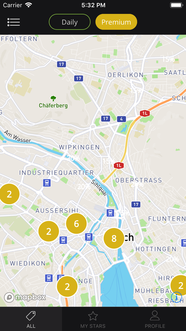 A Mapbox GL react native module for creating custom maps