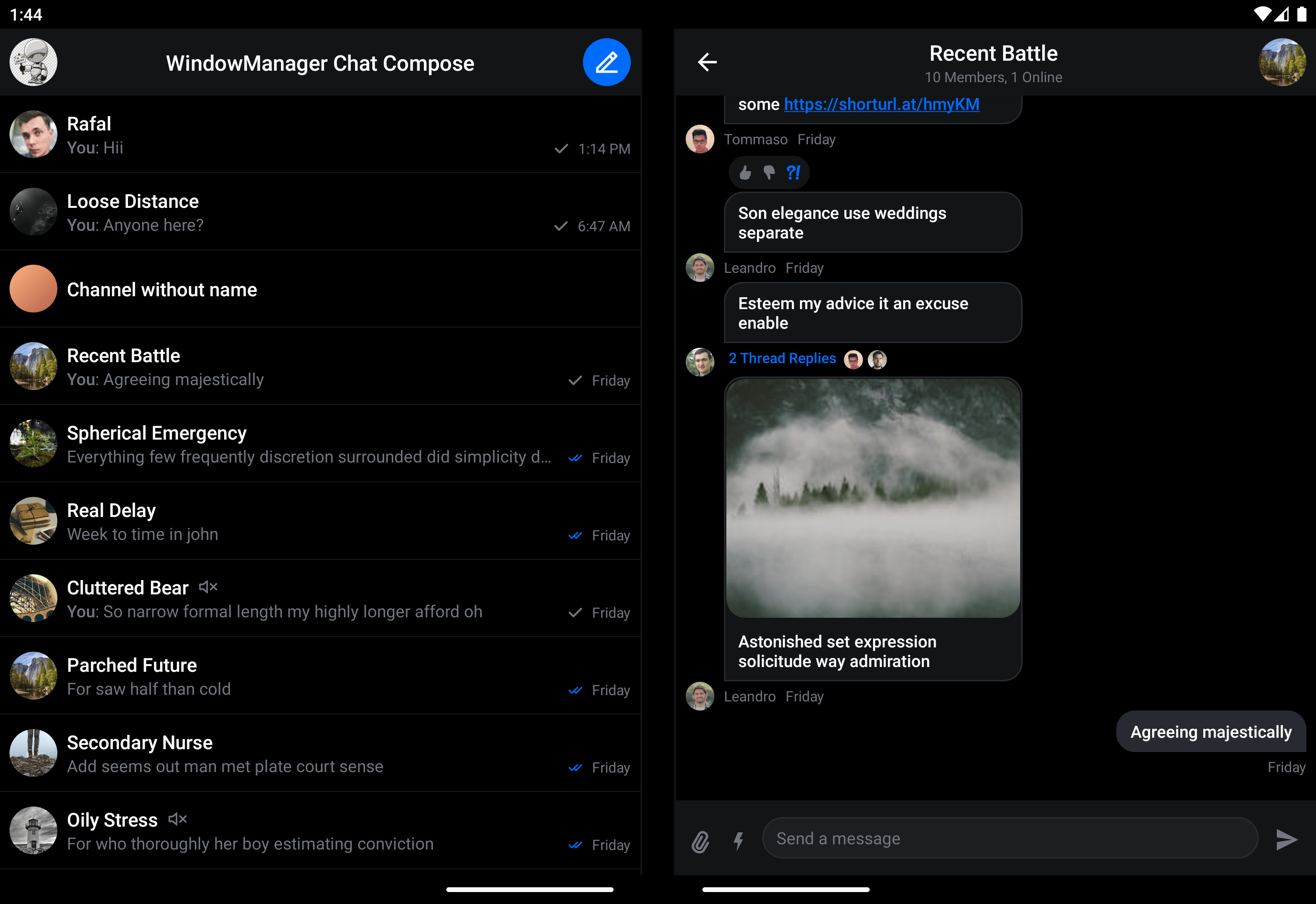 Foldablechatandroid Foldable chat Android demonstrates