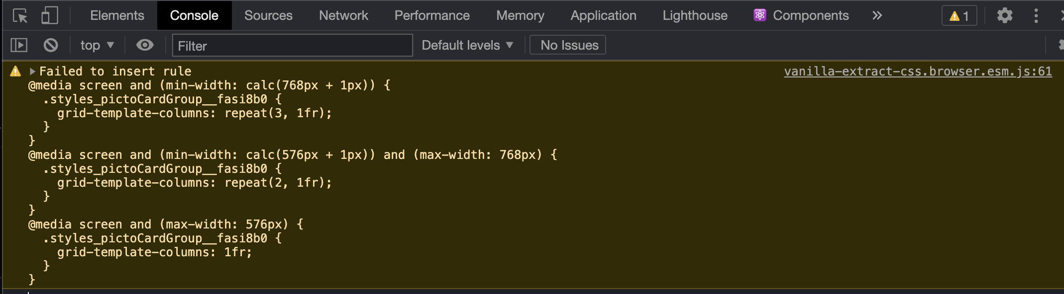Multiple media queries not working in storybook · Issue 257 · vanilla