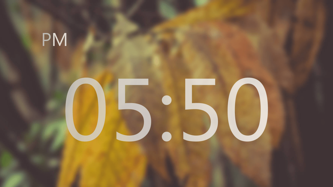 GitHub GabrielDS/ScreensaverJavaFX A simple Clock Screensaver in JavaFx