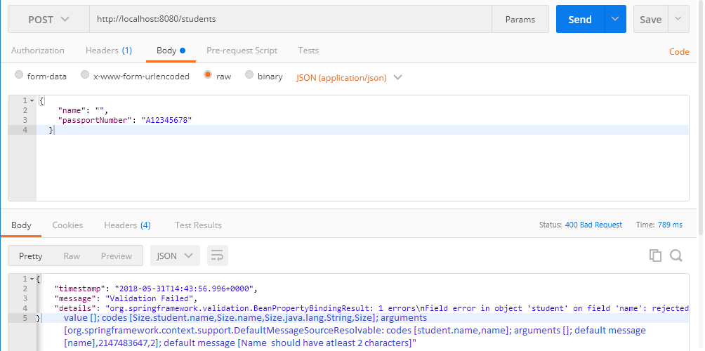 GitHub mustaphaSoltani/springbootrestservicevalidation