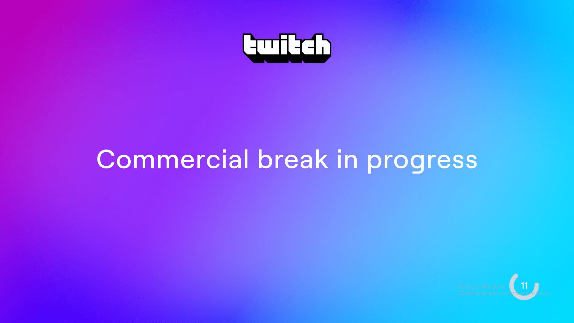 [Twitch] A new Break" segment appears when an ad is played