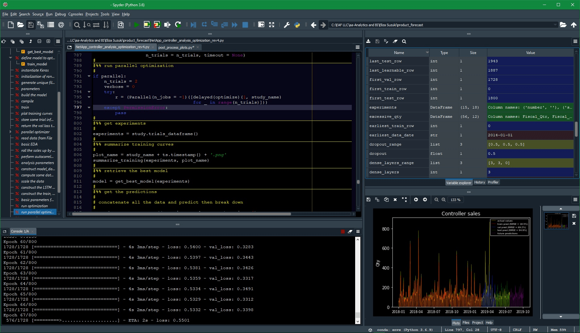 spyder ðŸš€ Variables disappear from Spyder 4.0 Variable Explorer