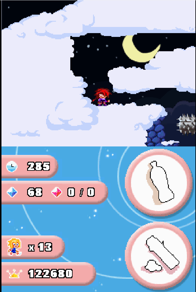 White line in Giana Sisters DS when using OpenGL · Issue 560 · melonDS