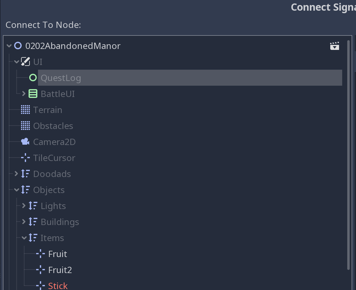 Connect signals to editable children in the editor · Issue 27773