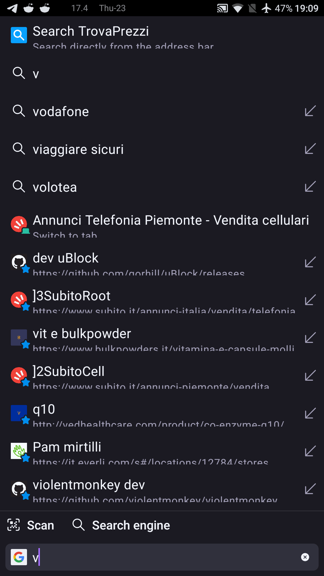 Bug]: Url Bar Dropdown Item Wrong Layout Cutout · Issue #21448 · Mozilla-Mobile/Fenix · Github 1920_x_1080_png