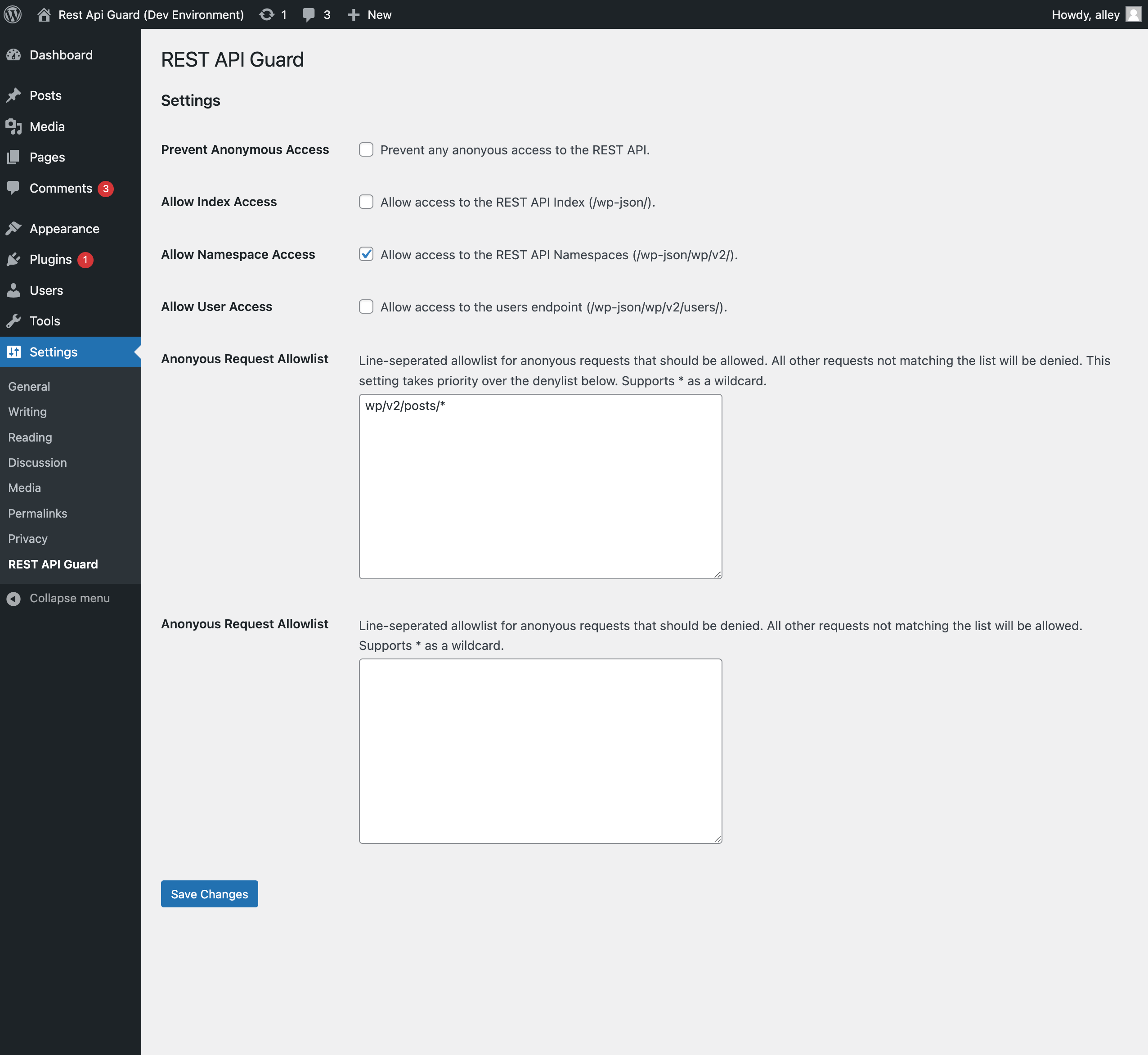GitHub alleyinteractive/wprestapiguard Restrict and control