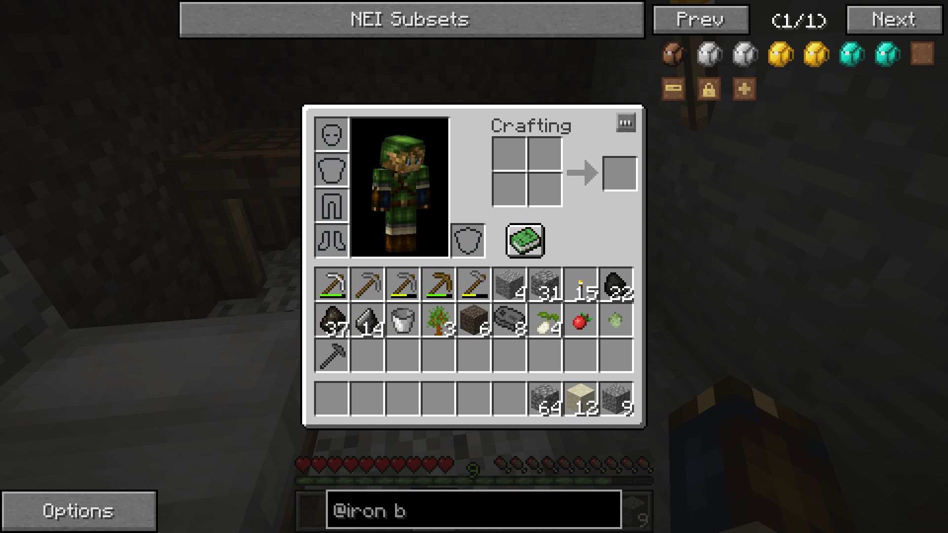 Upgrades for backpacks not showing up in NEI · Issue 211 · gr8pefish