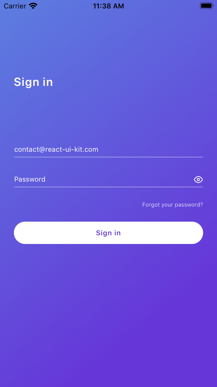 GitHub reactuikit/freebies Free UI screens coded using ReactNative