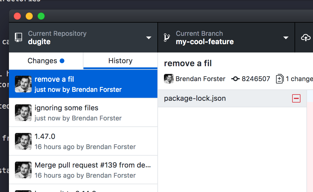 Reset current branch to this commit in context menu · Issue 3152