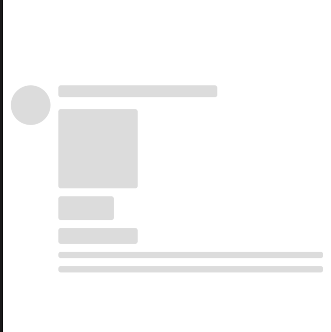A light weight and customisable content loader for react