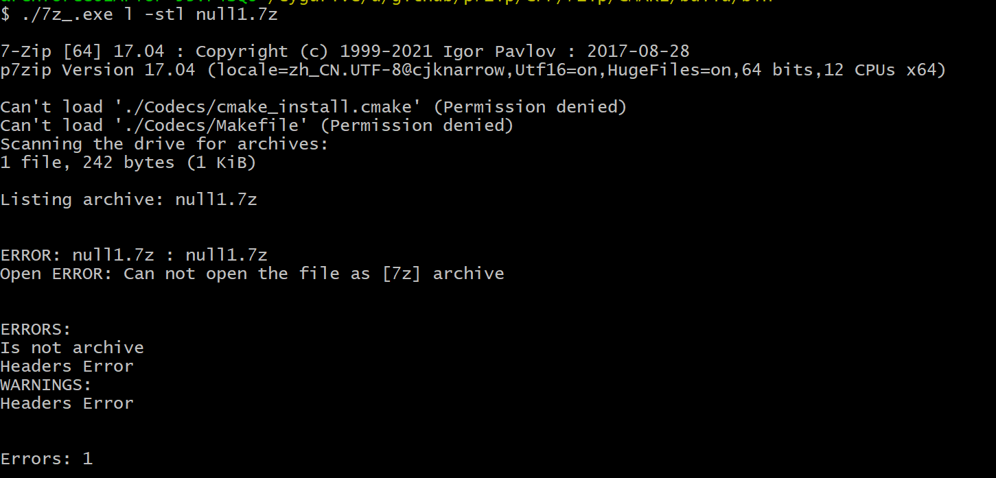 A Null Pointer dereference In · Issue 130 · p7zipproject/p7zip