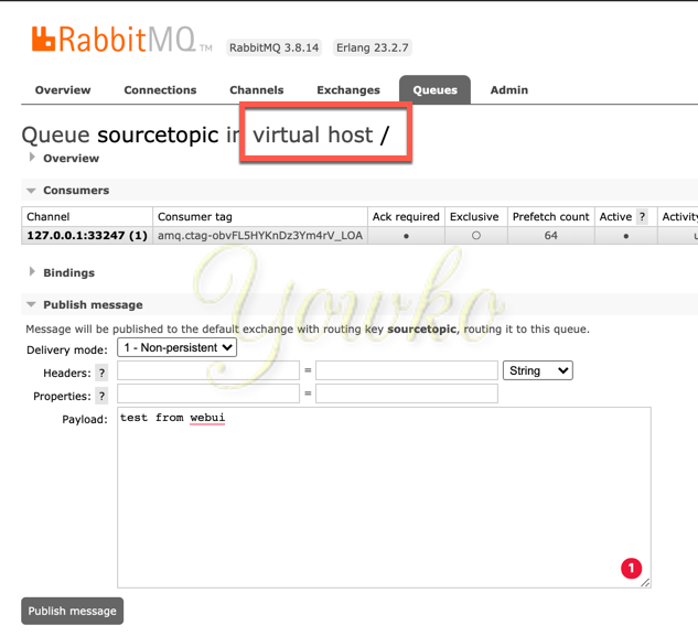 RabbitMQ Shovel 將訊息同步至不同 Vhost (Cluster) Yowko's Notes