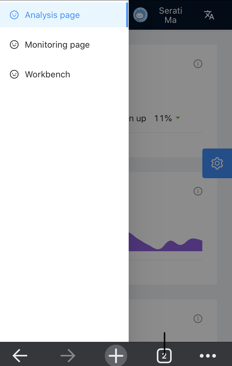menu disappears in Mobile for mix layout [HIGH] 🐛[BUG] · Issue 587
