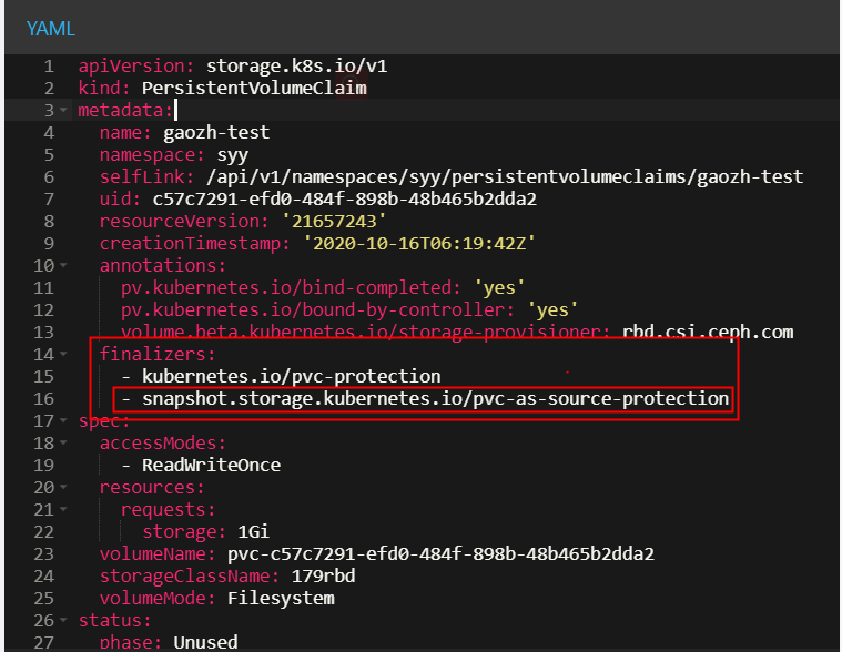 Using CSI to create a snapshot, the following print appears Remove