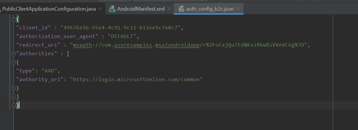 Android sample not working with Keystore key generated. Crash message