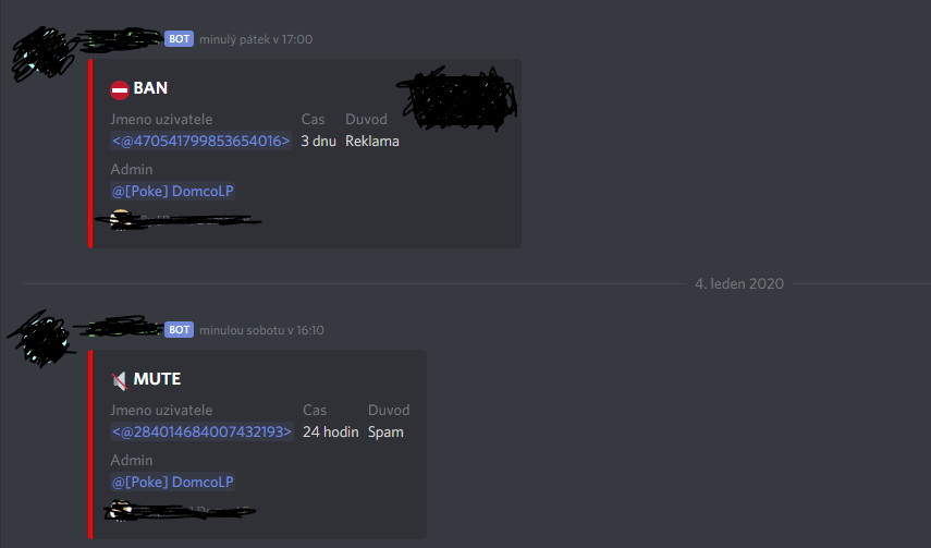 Embedded message in Discord notifications · Issue 832 · BanManagement