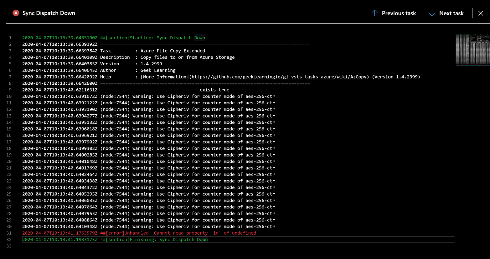 [error]Unhandled Cannot read property 'id' of undefined · Issue 37