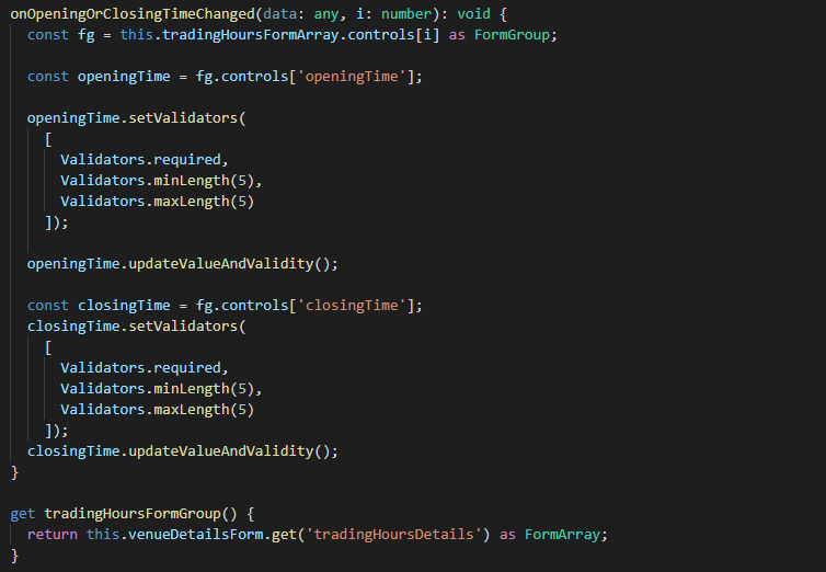 ngxtimepickerfield 24 hour format Invalid DateTime for 0000 to 0059