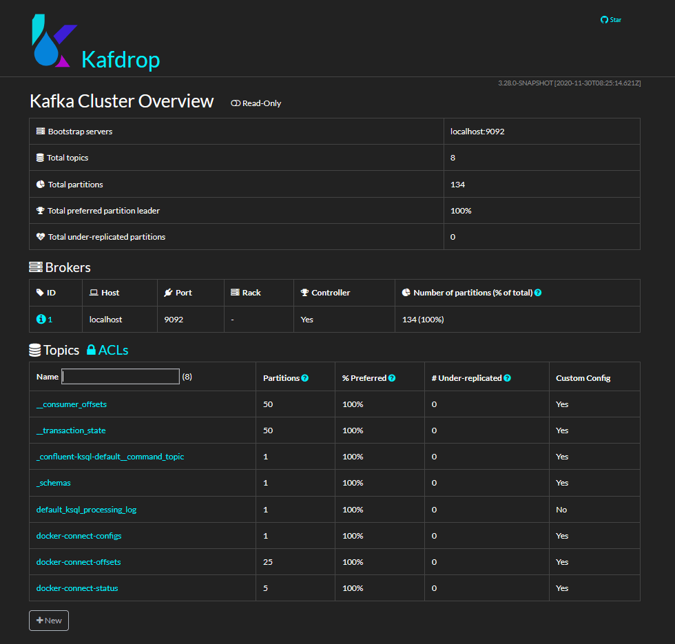 Kafka Web UI
