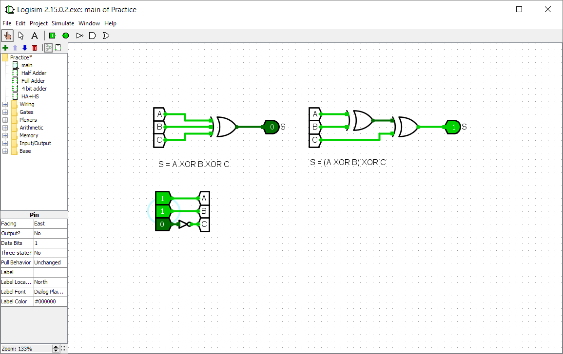 3 input XOR Bug · Issue 8 · LogisimIta/Logisim · GitHub