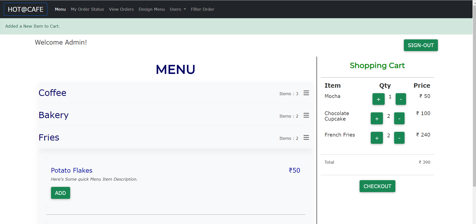 GitHub ayushvj08/cafeteria_management A Cafeteria Management System
