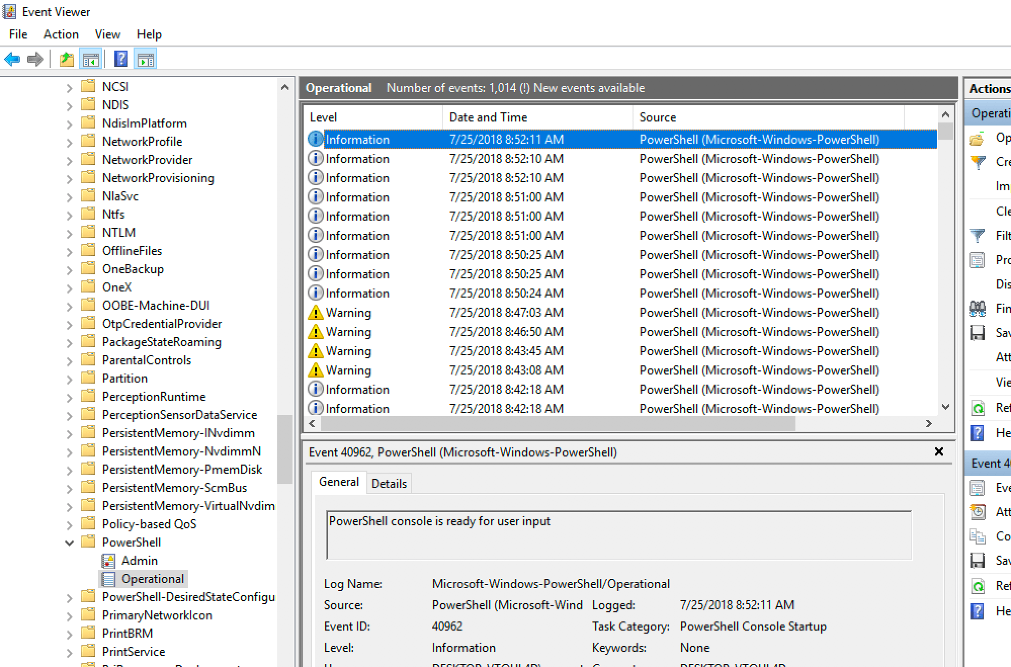 Port System.Diagnostics.Eventing.Reader to Core · Issue 26953