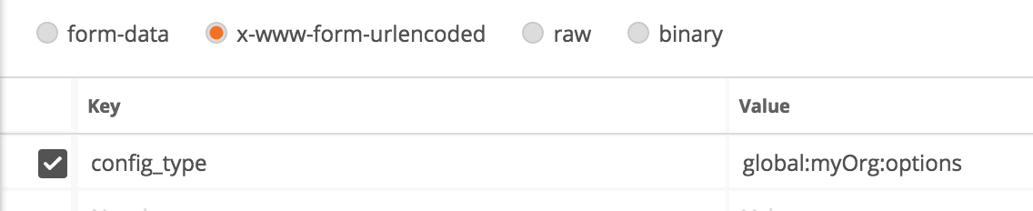 Importing curl code into Postman should detect and decode "xwwwform