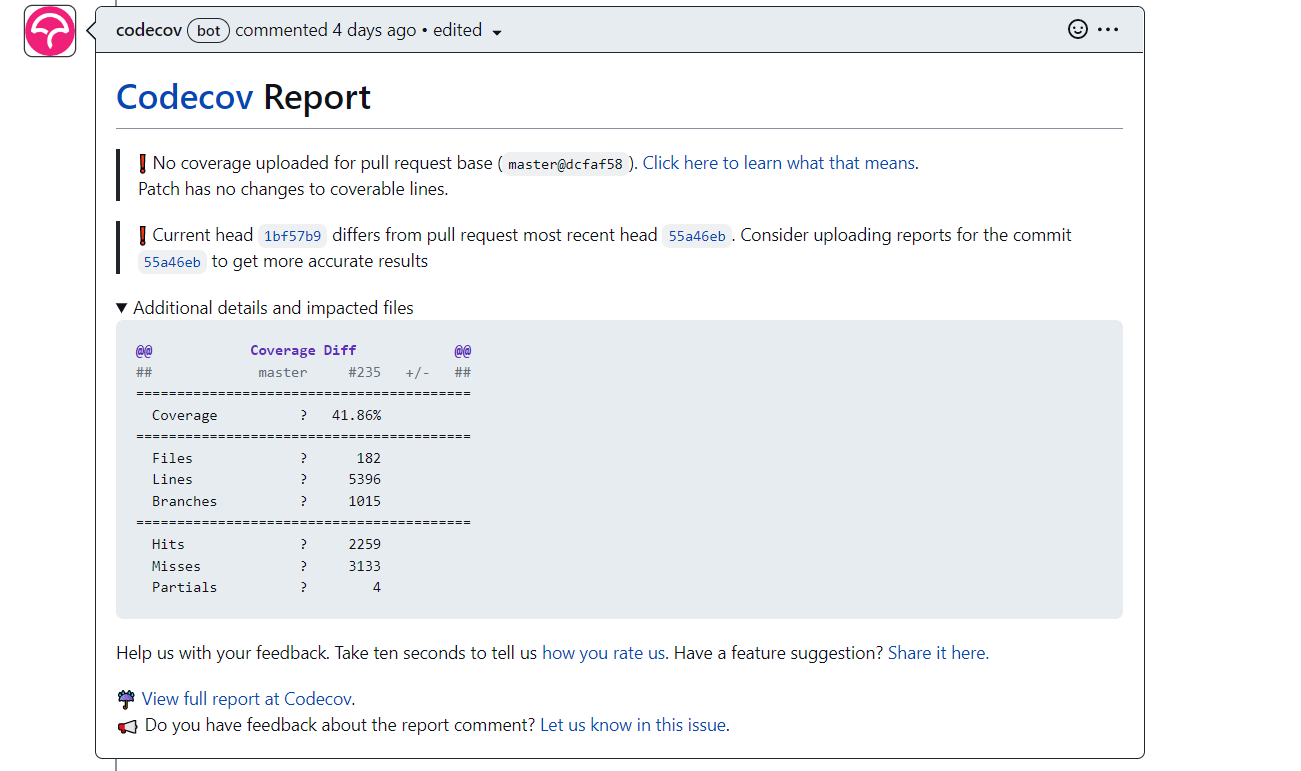 When running Cypress tests in the GitHub workflow, a 404 error code is
