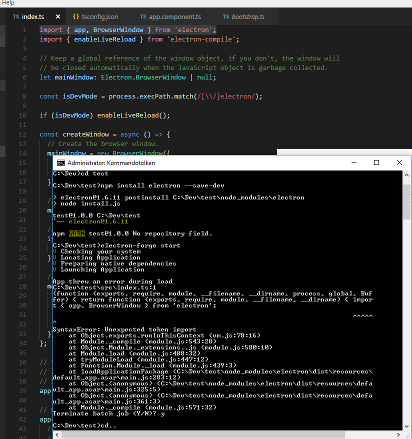 Cannot import ES6 modules on windows · Issue 93