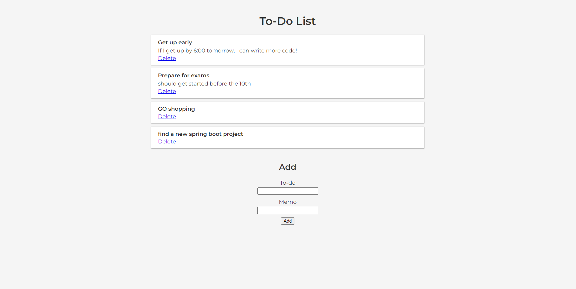 GitHub yueyin97/todolistSpringMVCH2Thymeleaf A fullstack