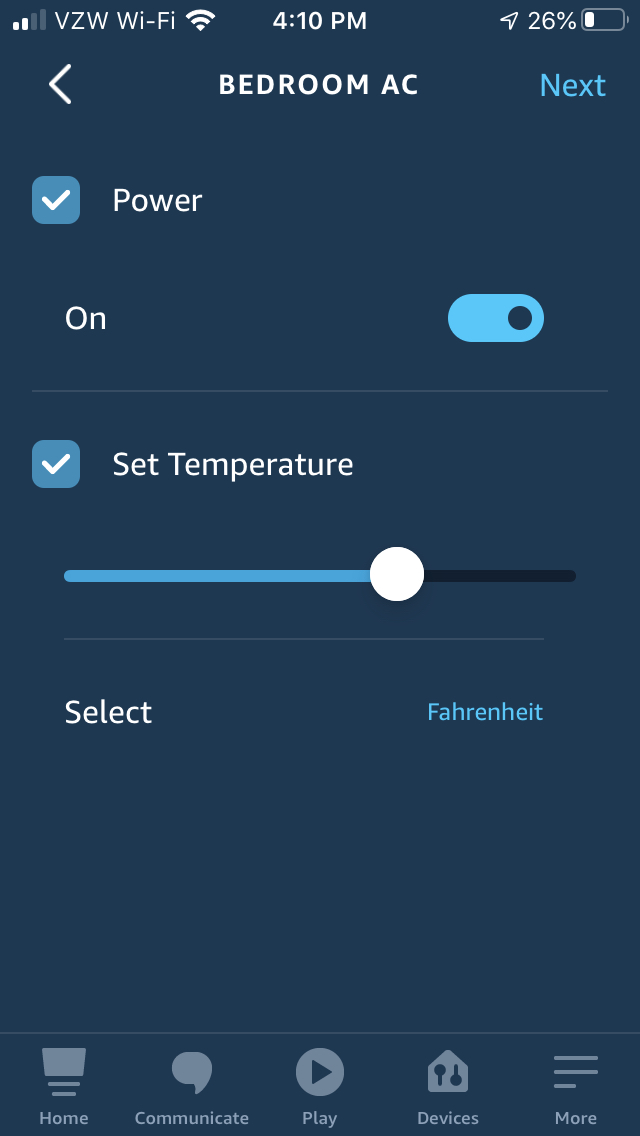 Air Conditioner (thermostat device) not responding to relative commands