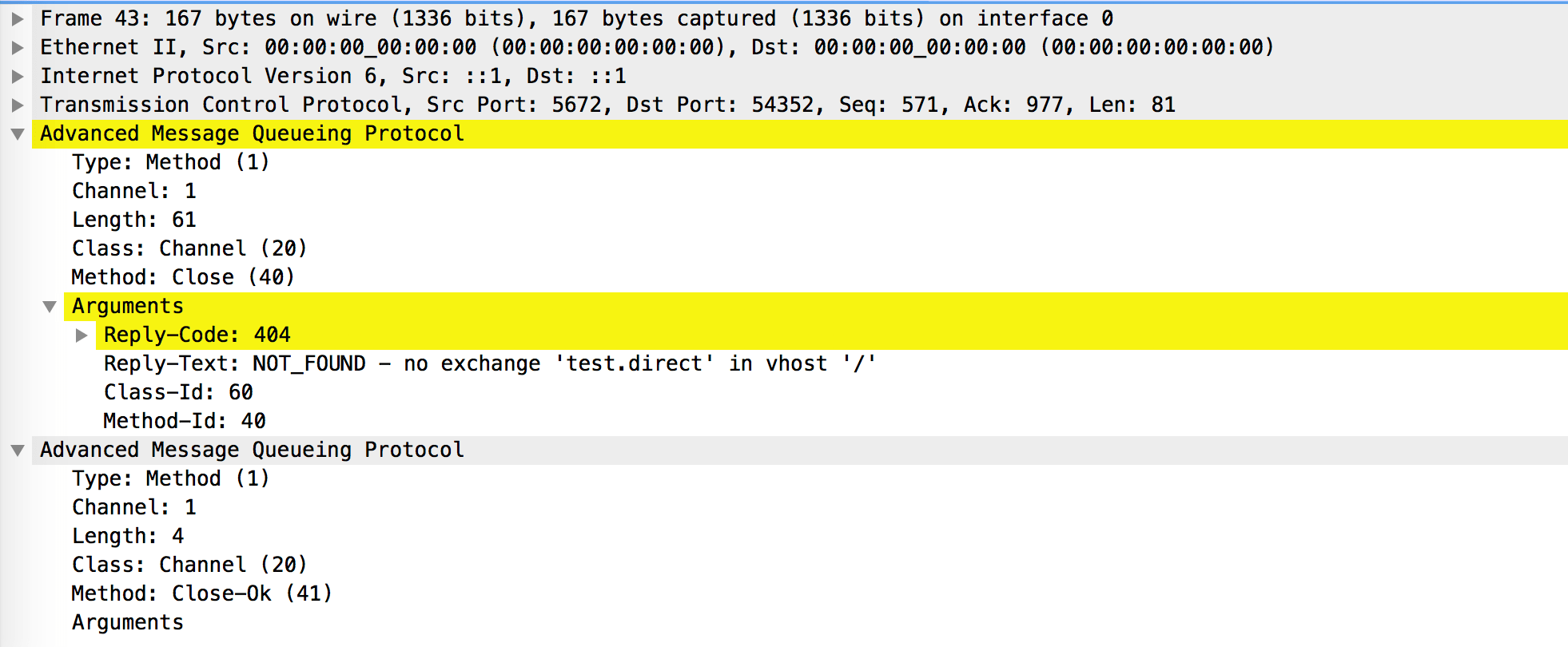 Error "second 'channel.open' seen" with persistent