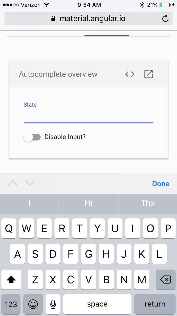 not working in ios safari · Issue 6819 · angular