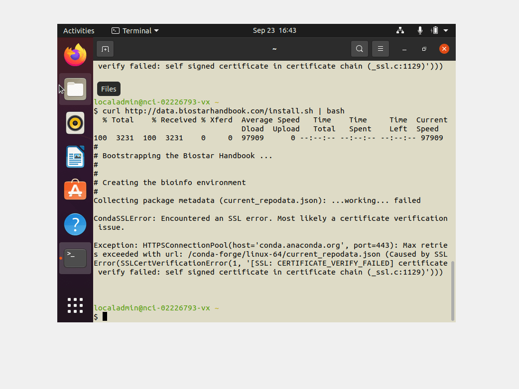 installation issue · Issue #237 · biostars/biostar-handbook · GitHub