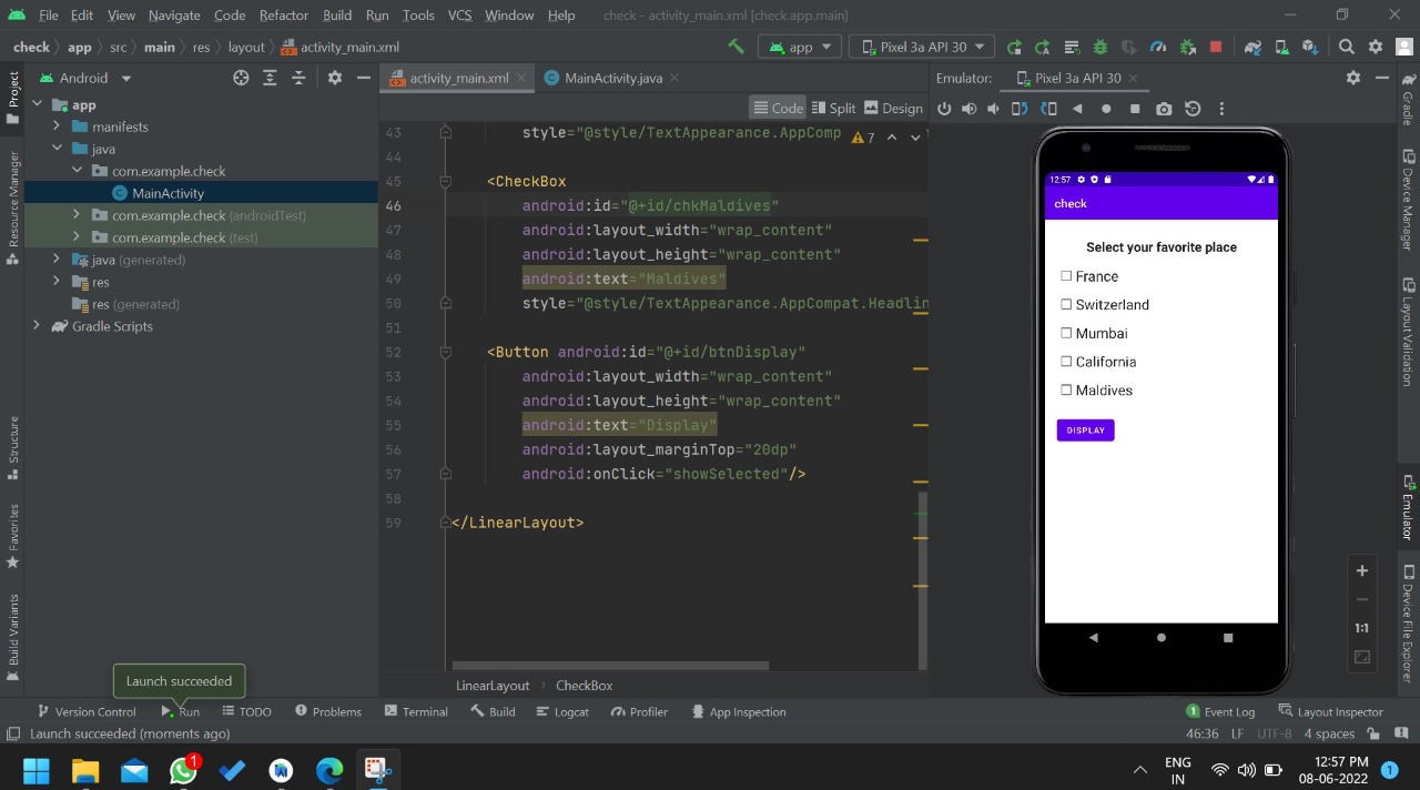 GitHub sumyuktha3/checkboxes
