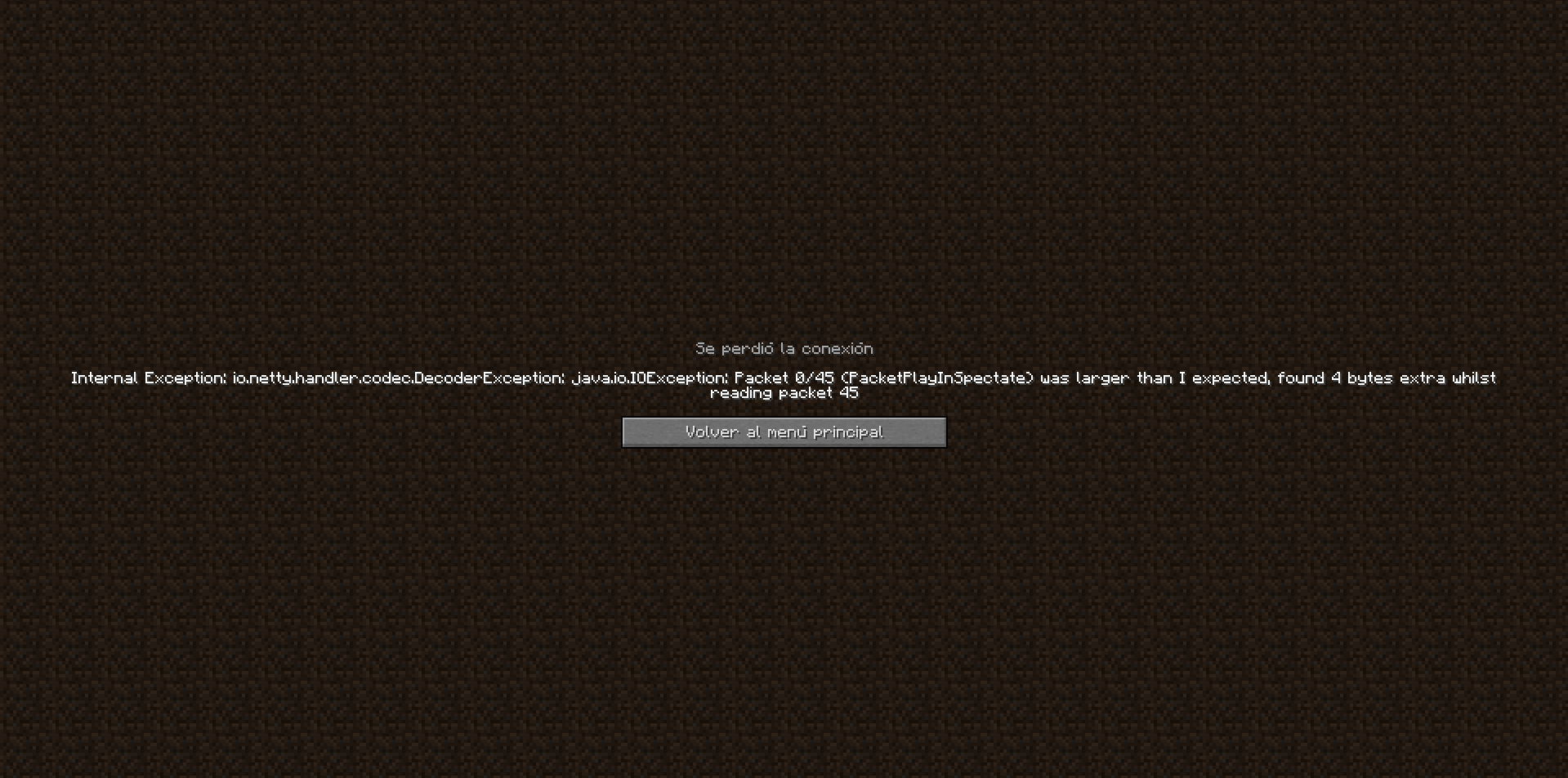 √完了しました！ the game crashed whilst unexpected error error java.lang.nullpointerexception