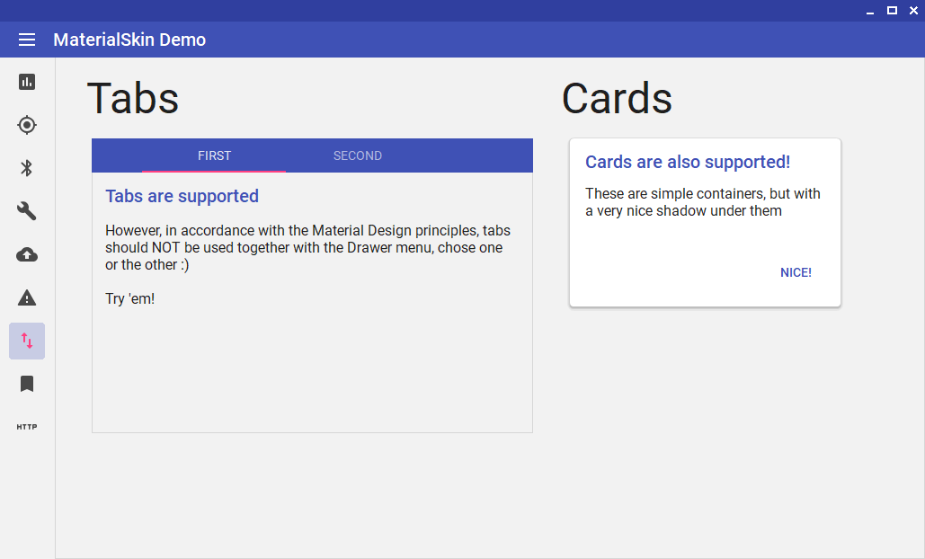 MaterialSkin2 MaterialSkin2 for Winform
